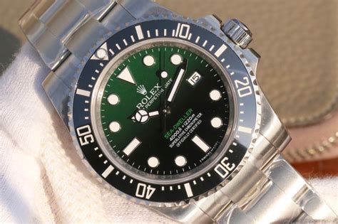 rolex deepsea green face|rolex deepsea costco.